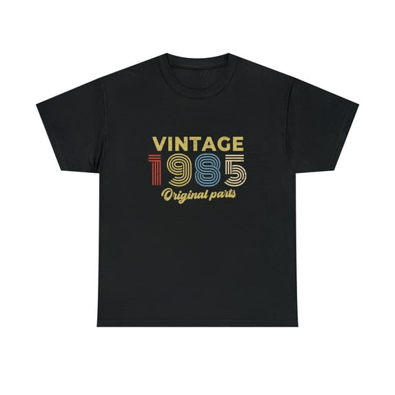 1985 Birthday Gift Retro Birthday Vintage 1985 Original Part Tshirt
