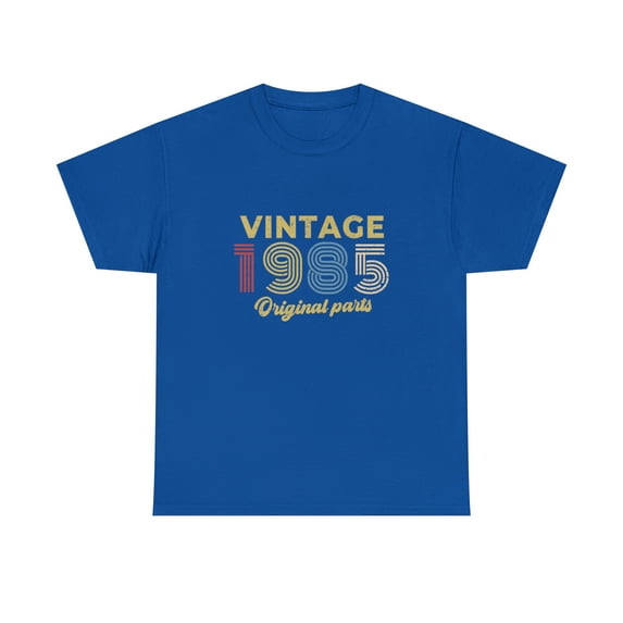 1985 Birthday Gift Retro Birthday Vintage 1985 Original Part Tshirt