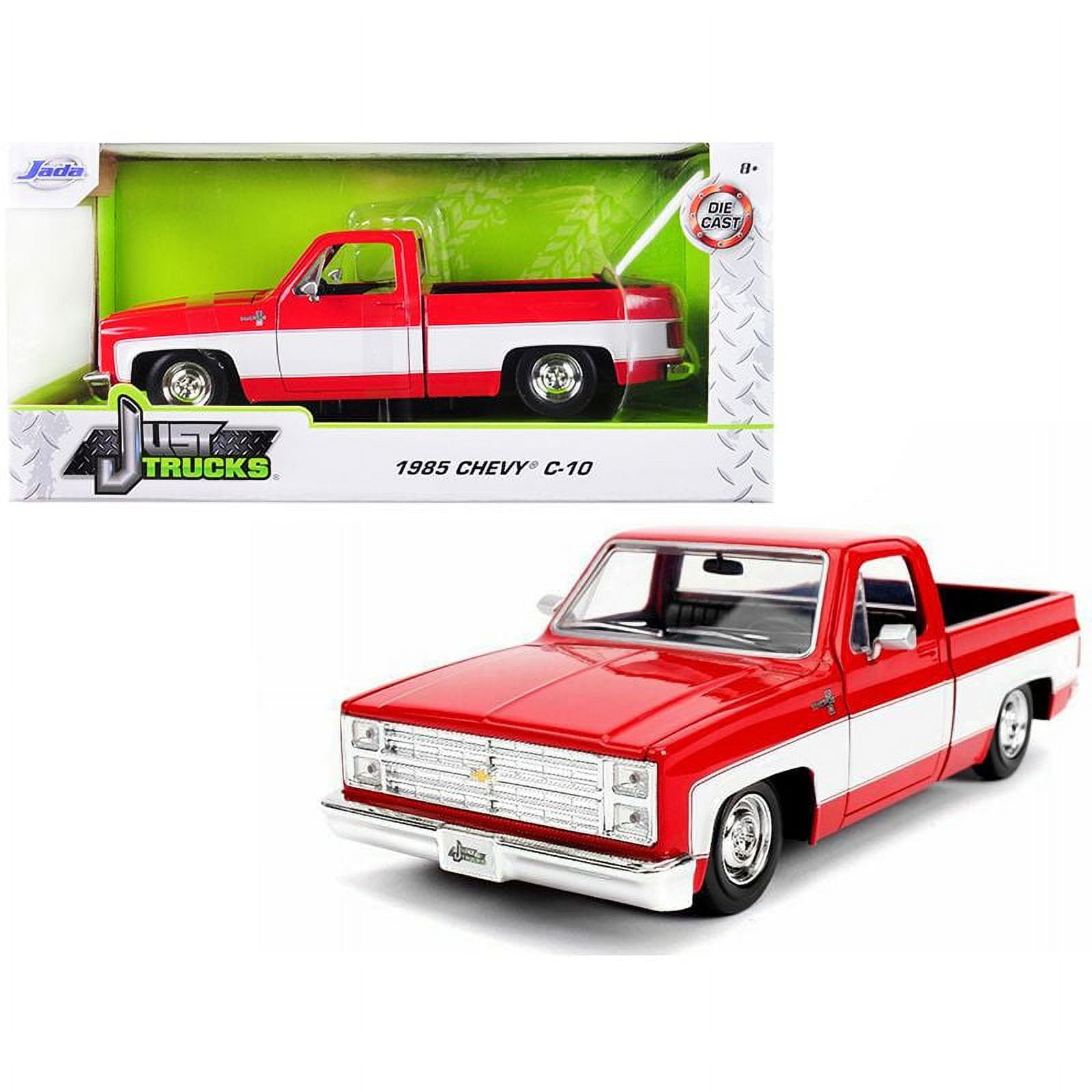 1985 Chevrolet Silverado C-10 Pickup Truck Stock Wheels Red