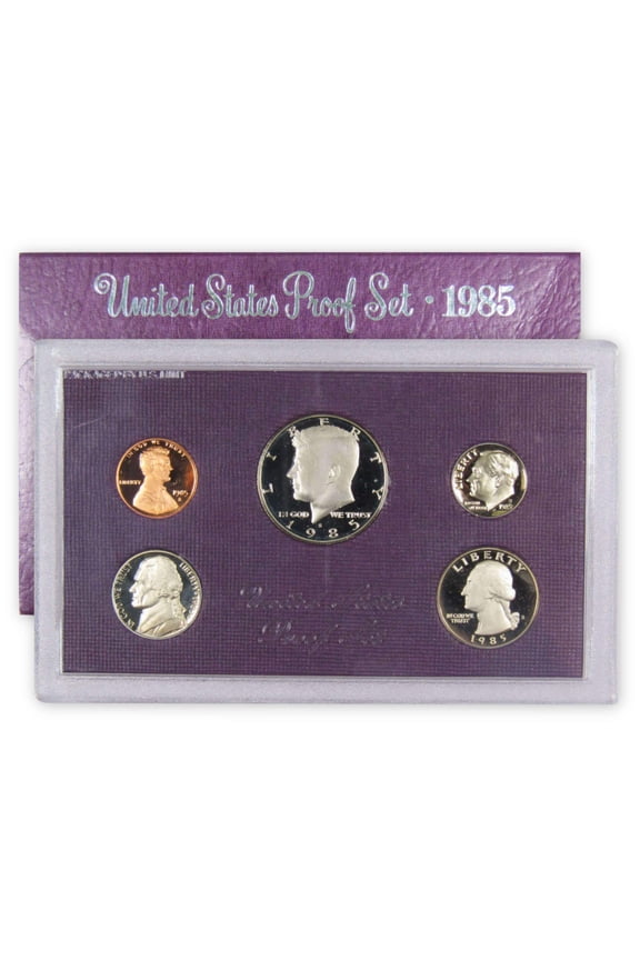 1985 Clad Proof Set U.S. Mint Original Government Packaging OGP