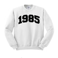 thumbnail image 1 of 1985 College Style Sweatshirt Unisex 4X-Large White, 1 of 5