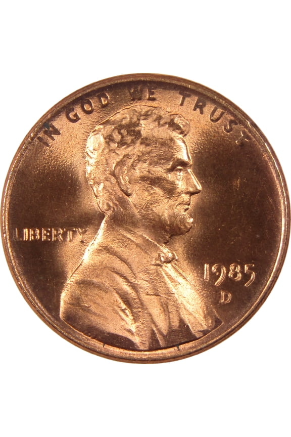 1985 D Lincoln Memorial Cent BU Uncirculated Penny 1c Coin