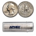 thumbnail image 1 of 1985-D Washington Quarter 40-Coin Roll BU, 1 of 3