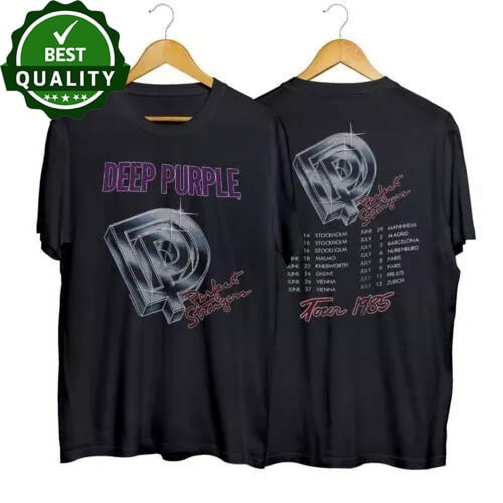 1985 Deep Purple Perfect Strangers European Tour T-shirt Unisex Cotton ...