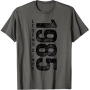 1985 Legend Since 1985 Born In 1985 T-Shirt DARK HEATHER Unisex S-5XL Hot Trending Shirt, Vintage Birthday Gift