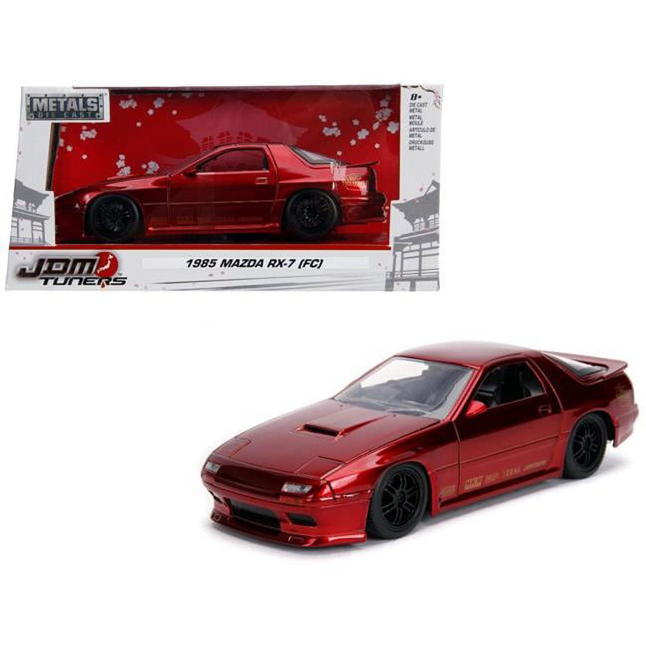 ミニカー JDM Tuners 1985 Mazda RX-7 FC 1/24 Amazon.com: Jada Toys JDM Tuners 1:24 Scale Die-Cast 1985