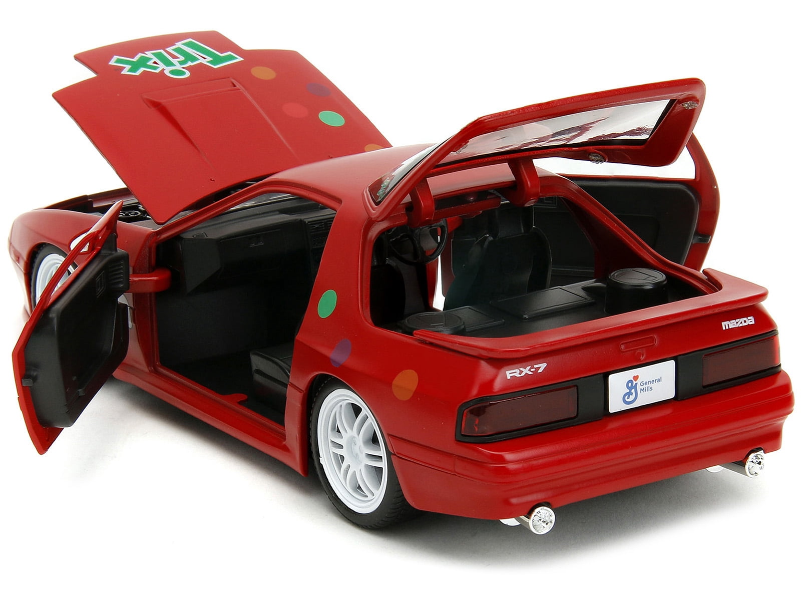 1985 Mazda RX-7 RHD (Right Hand Drive) Red with Graphics and Trix ...