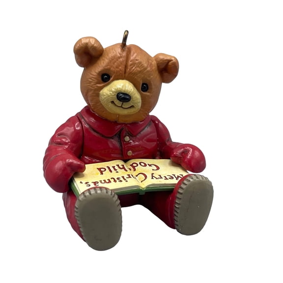 1985 Merry Christmas Godchild Treasury of Christmas Ornament Enesco Ornament 55832