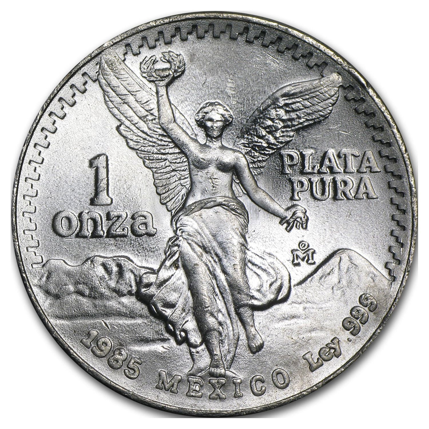 1985 Mexico 1 oz Silver Libertad BU