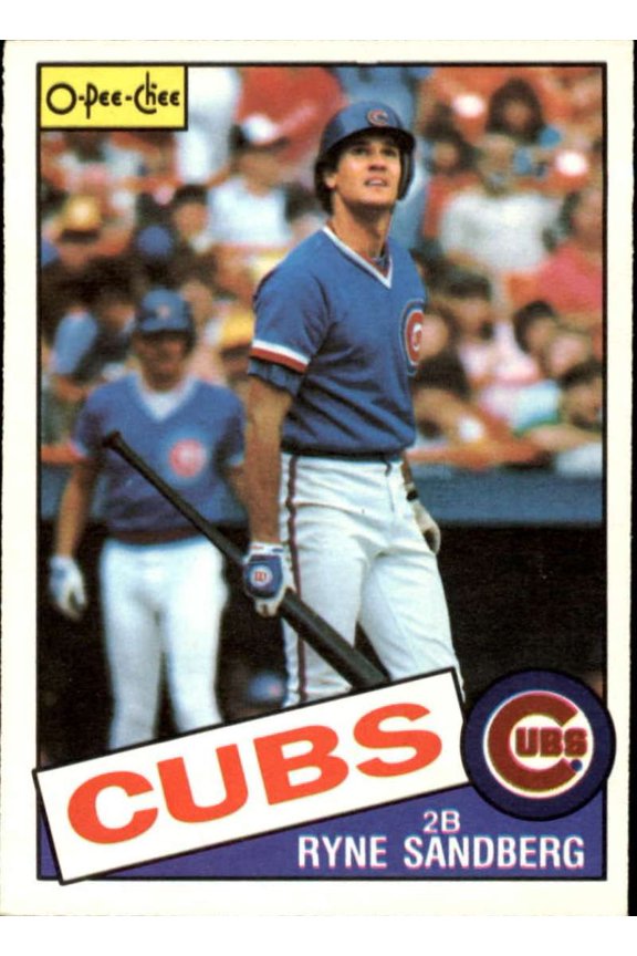1985 O-Pee-Chee OPC Chicago Cubs Team Set 17 Cards Ryne Sandberg