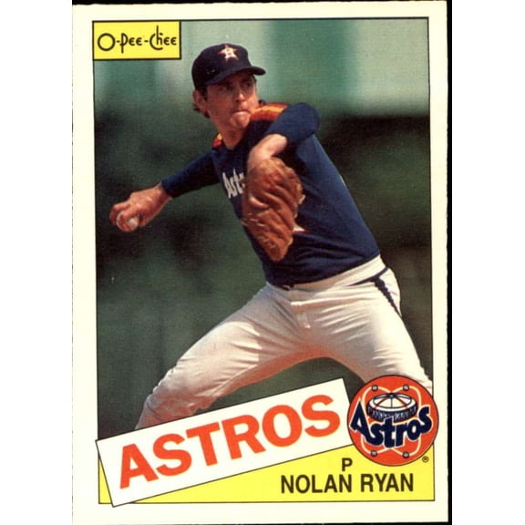 1985 O-Pee-Chee OPC Houston Astros Team Set 15 Cards Nolan Ryan