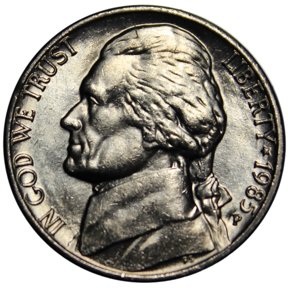 1985-P Jefferson Nickel Full Step Gem BU