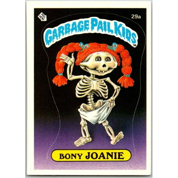 1985 Topps Garbage Pail Kids Series 1 #29a Bony Joanie V44553