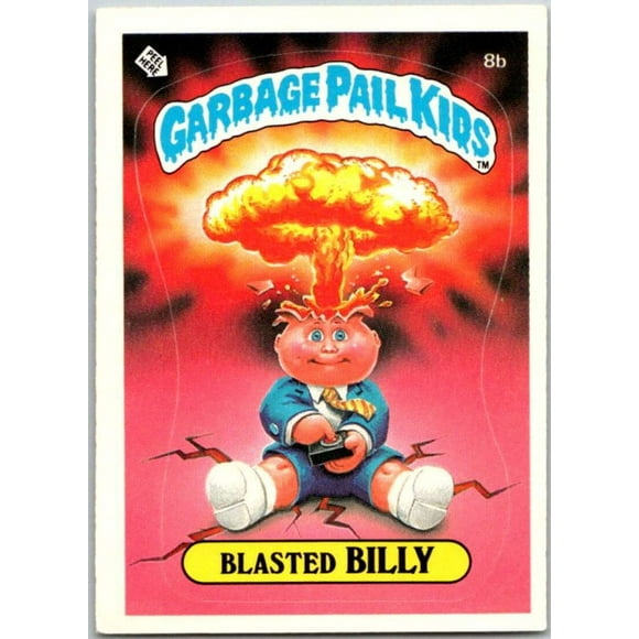 1985 Topps Garbage Pail Kids Series 1 #8b Adam Bomb V44334