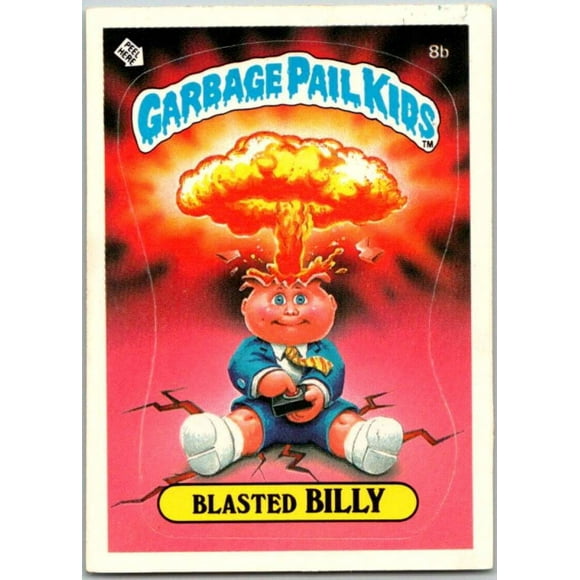 1985 Topps Garbage Pail Kids Series 1 #8b Adam Bomb V44337