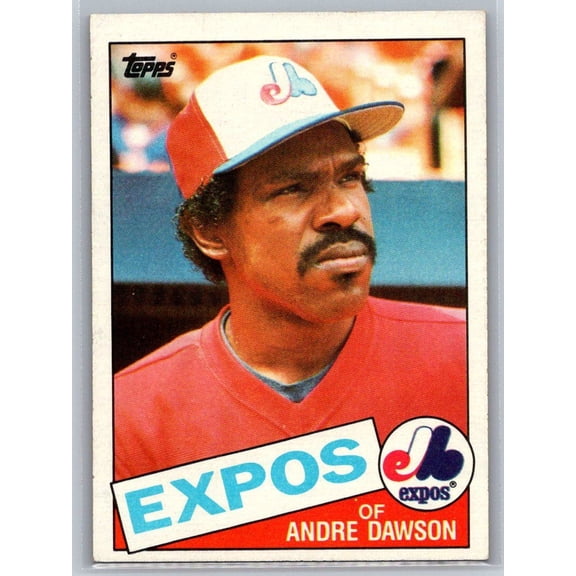 1985 Topps Montreal Expos Andre Dawson #420 Baseball Card