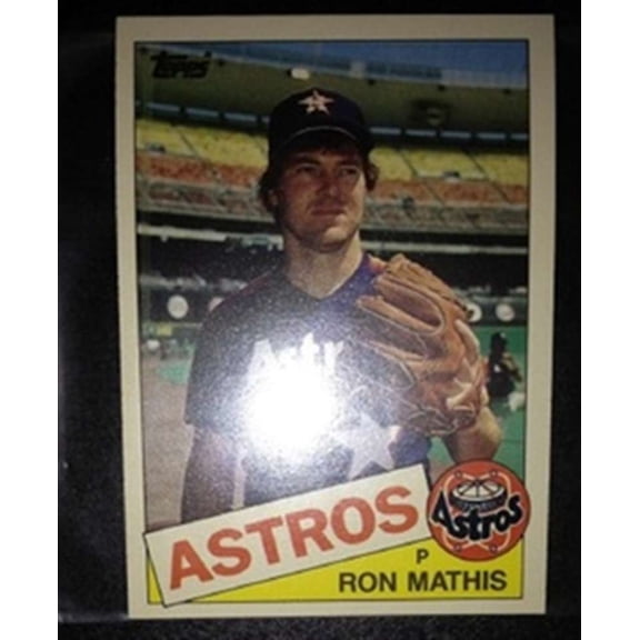 1985 Topps Traded Astros 79T Ron Mathis 1 Card Team Set NM-MT