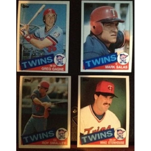 1985 Topps Traded Minnesota Twins Team Set 4 Cards NM-MT