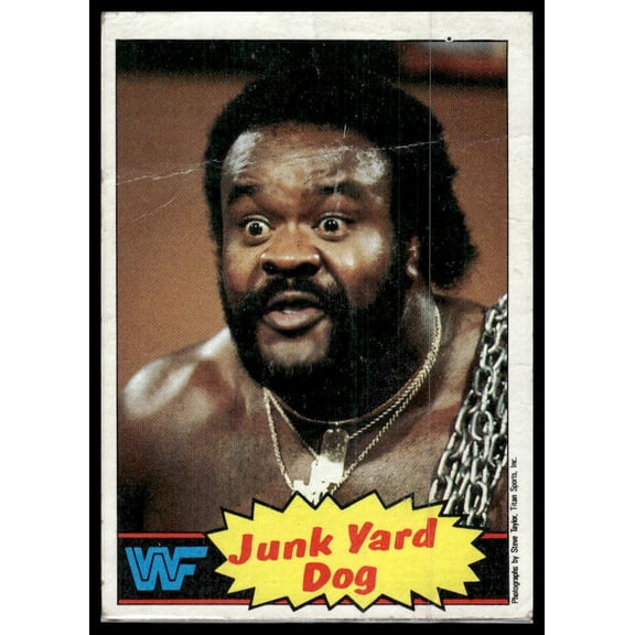 1985 Topps WWF Pro Wrestling Stars Junkyard Dog #4