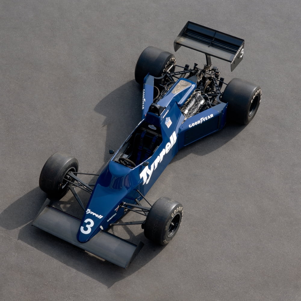1985 Tyrrell-Cosworth 012 30 litre single seat Formula One car once driven by Martin Brundle Country of origin United Kingdom Canvas Art - Panoramic Images (24 x 24)