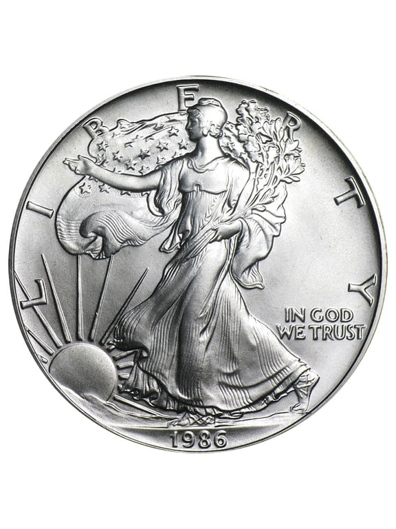 1986 $1 American Silver Eagle 1 oz Brilliant Uncirculated