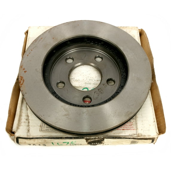 1986-1989 Dodge Aries Plymouth OEM Reliant Shadow Front Brake Rotor Part 141380