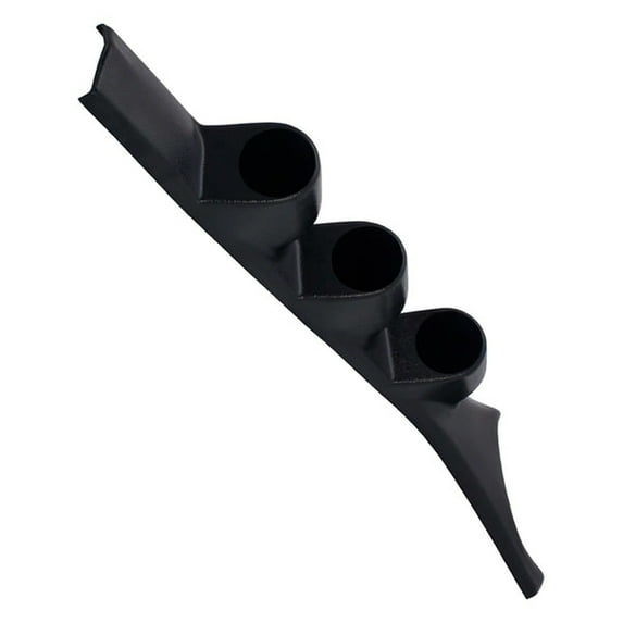 GlowShift | Black Triple Pillar Pod for 1st Gen 1986-1993 Dodge Ram 12 Valve Cummins