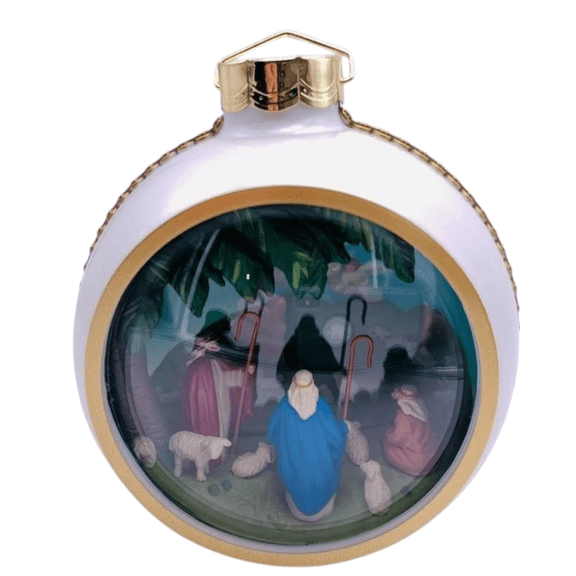 1986 Angelic Messengers (Nativity) Hallmark Keepsake Christmas Tree Ornament QLX711-3