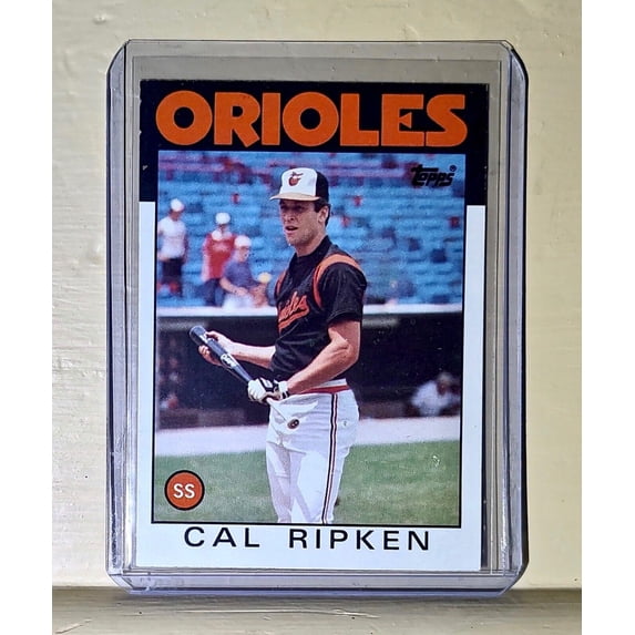 1986 Cal Ripken Topps Baseball Card #340