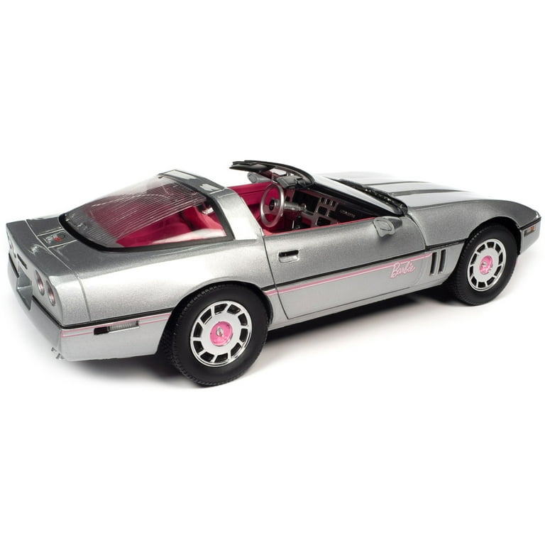 1986 Chevrolet Corvette Convertible Silver Metallic with