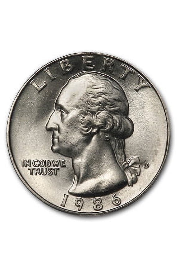 1986-D Washington Quarter BU