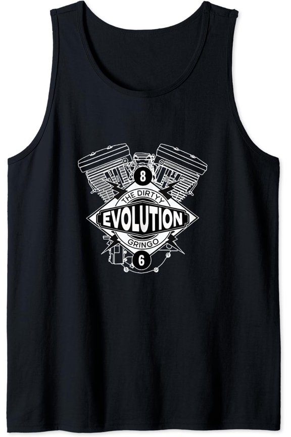 1986 Evo Motorcycle Evolution Vtwin Retro Tank Top Size S-3XL