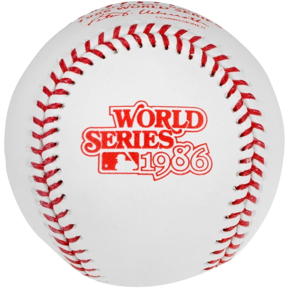 1986 MLB World Series Baseball