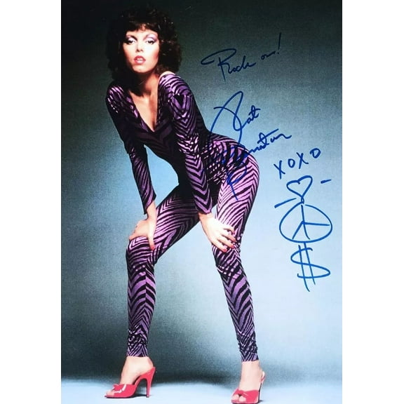 1986 PAT BENATAR POSTER WALL ART PRINT in FACSIMILE SIGNED 11 x 17 Inch Poster