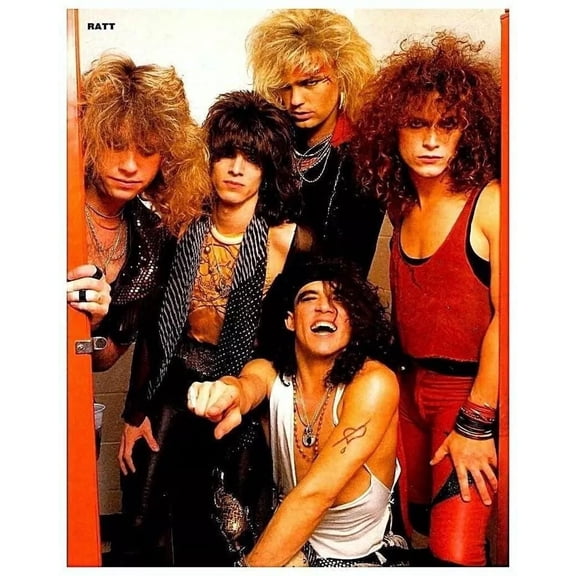 1986 RATT Poster Promo Wall Art re-Print original 24 x 36 Inch Poster
