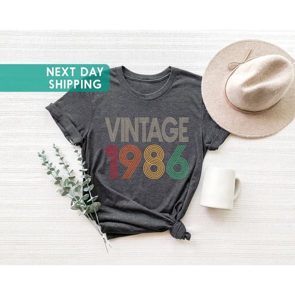 1986 Retro Shirt, 39th Birthday Men, Vintage 1986 Shirt, 39th Birthday Woman Shirt, Classic 1986 Shirt, Born In 1986 Shirt Tshirt All Size S-5XL