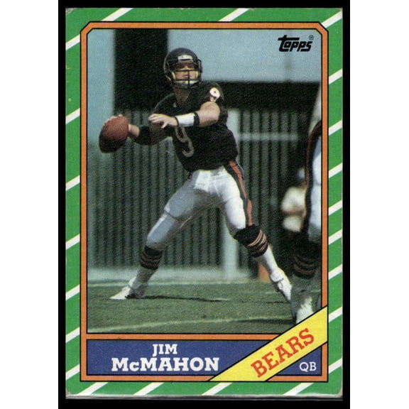 1986 Topps Jim McMahon #10