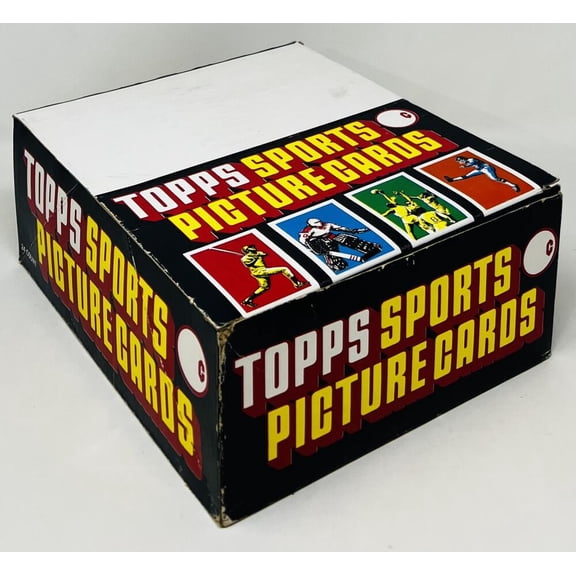 1986 Topps Rack Pack Baseball Box