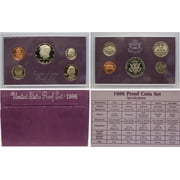 1986 Proof Set - U.S. Mint 5-Coin Set - First Year with COA