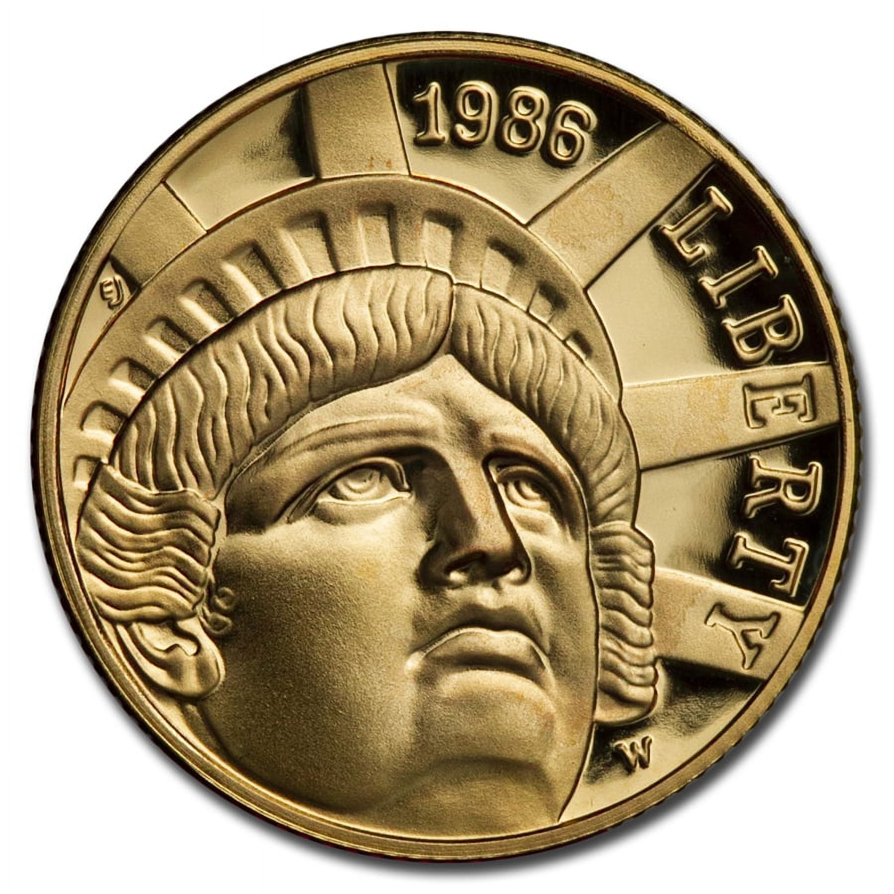 1986-W Gold $5 Commem Statue of Liberty Proof (Capsule Only)