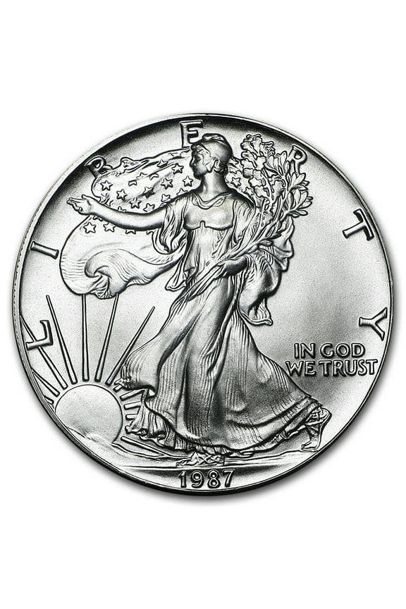 1987 1 oz American Silver Eagle BU