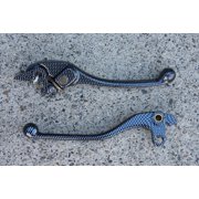 1987-1996 Honda Hurricane CBR1000 CBR 1000 CARBON FRONT BRAKE & CLUTCH LEVERS