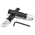 thumbnail image 1 of 1987-2009 Honda CBR 400 RR 400RR 600 F2 F3 F4 VFR400R VFR 700 Billet Aluminum Rear Foot Pegs, Black, 1 of 1