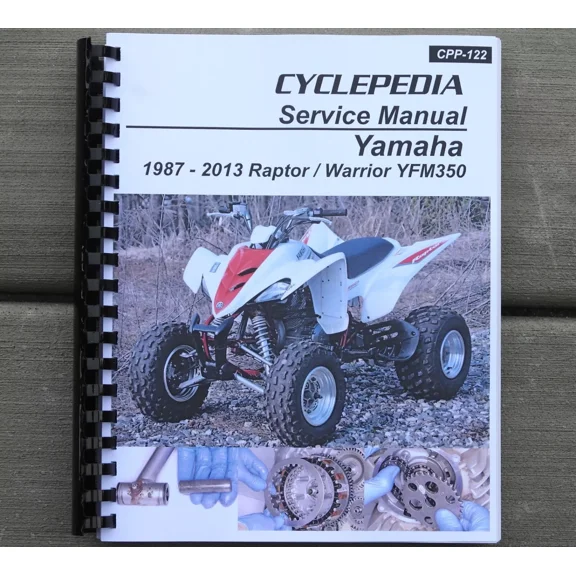 1987-2013 Yamaha YFM350 YFM 350 Raptor Warrior ATV Quad SERVICE & REPAIR MANUAL