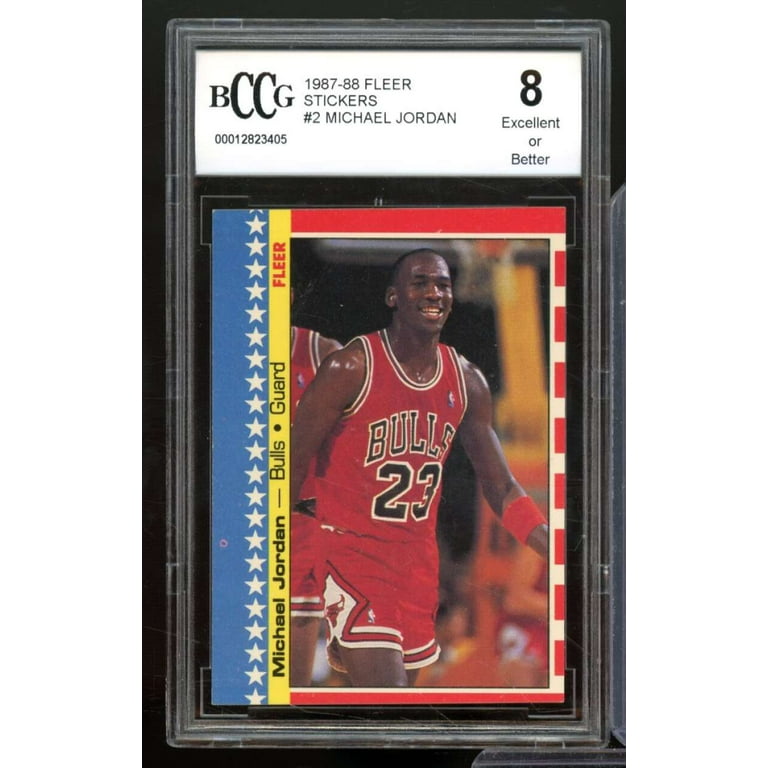 106 NBA カード / マイケル・ジョーダン MICHAEL JORDAN 1987-88 Fleer
