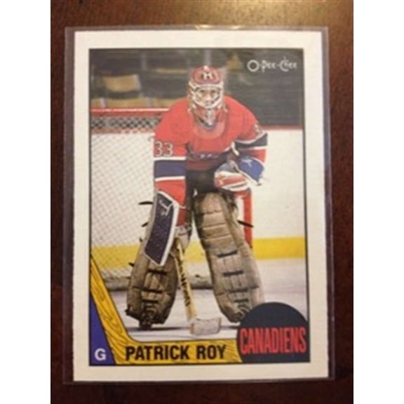 1987-88 O-Pee-Chee OPC Montreal Canadiens Team Set 13 Cards Patrick Roy