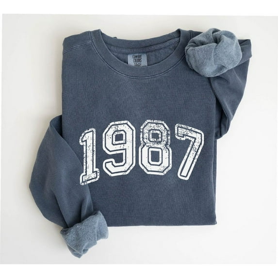 1987 Birthday Sweatshirt: Vintage 37th Birthday All Size S-5Xl Tshirt All Size S-5XL