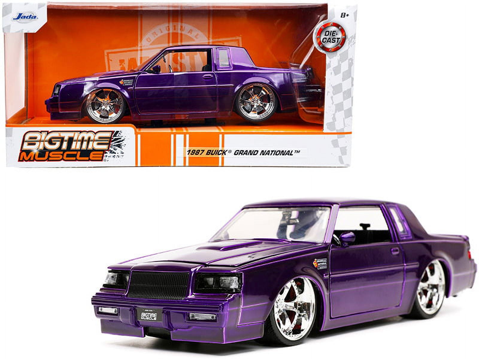 1987 Buick Grand National Candy Purple Bigtime Muscle Series 1987 Buick Grand National Candy Purple Bigtime Muscle Series
