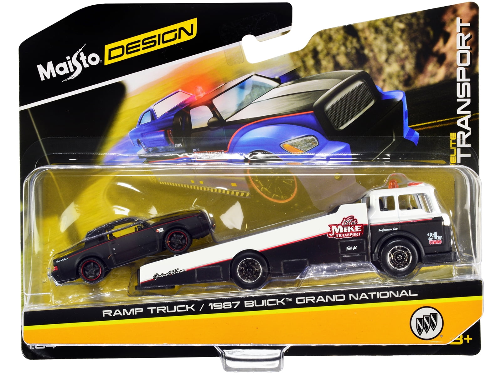1987 Buick Grand National with Ramp Truck Diecast Myanmar Ubuy