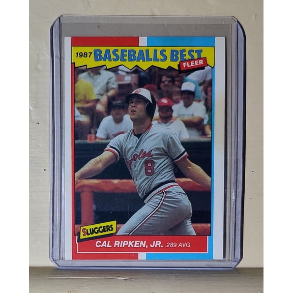 1987 Cal Ripken Jr Fleer Baseballs Best #35 MLB Baseball Card Baltimore Orioles